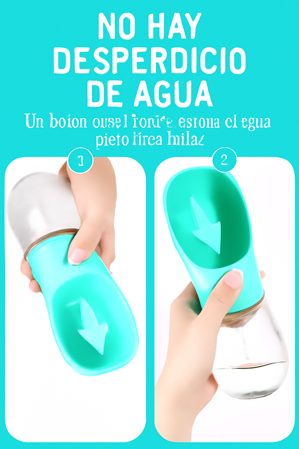 La botella inteligente para tu mascota"
