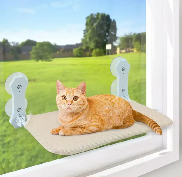 Hamaca de Ventana para Gatos – Descanso con Vista Panorámica