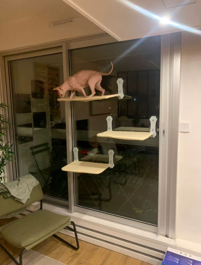 Hamaca de Ventana para Gatos – Descanso con Vista Panorámica