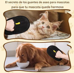 Guante Quitapelos Profesional para Mascotas y Hogar