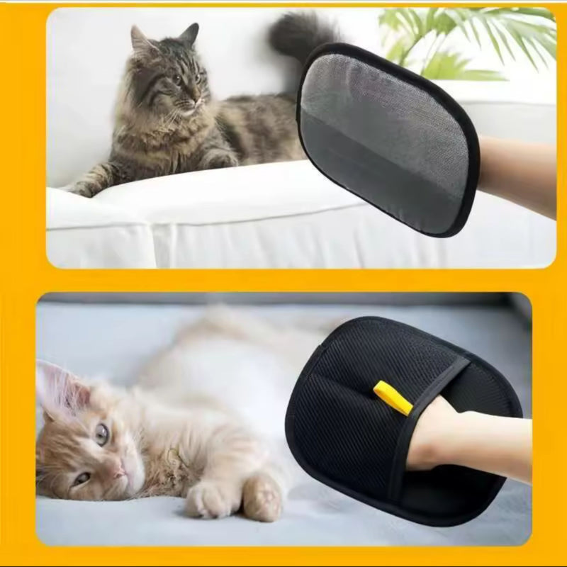 Guante Quitapelos Profesional para Mascotas y Hogar