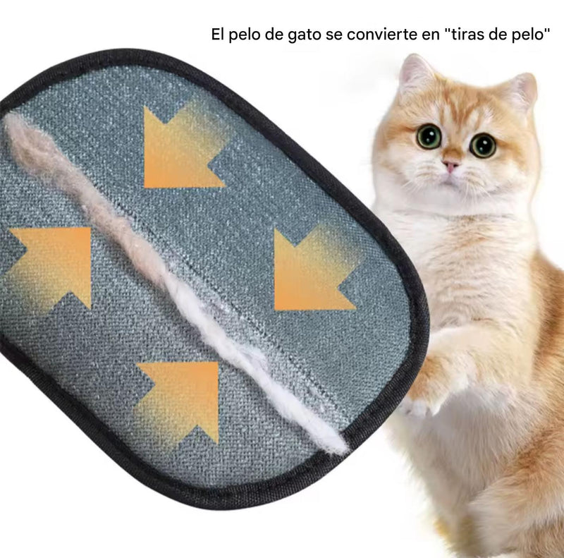 Guante Quitapelos Profesional para Mascotas y Hogar