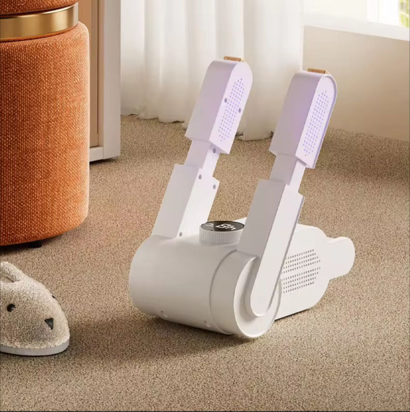 Secador Inteligente Plegable con Luz Ultravioleta – Higiene y Secado Rápido en un Solo Toque